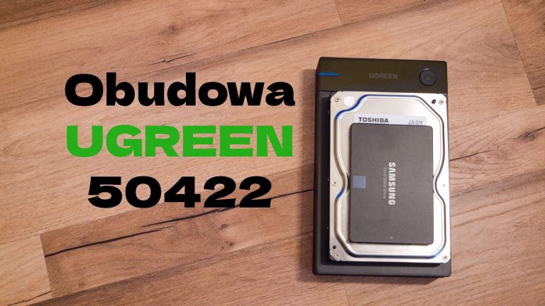 Obudowa zewnętrzna do dysków HDD/SSD 3,5″ UGREEN 50422 🎥