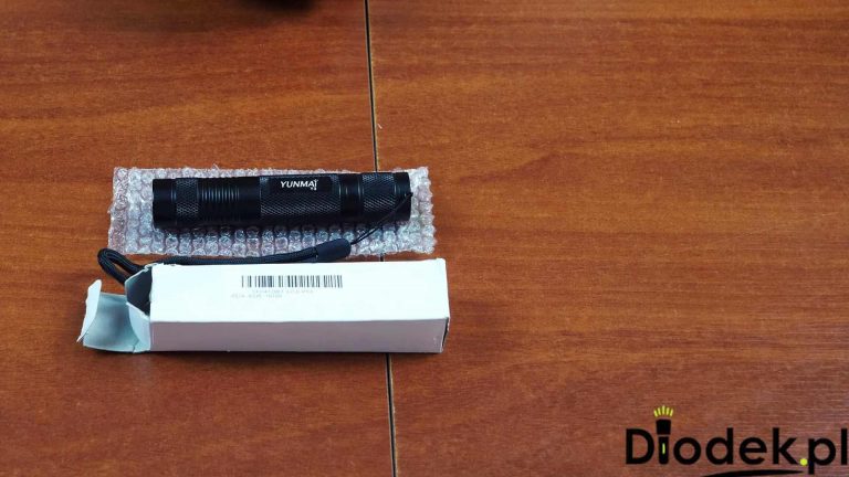 Recenzja i test latarki Yunmai Y3 (klon Convoy s2+) 🎥