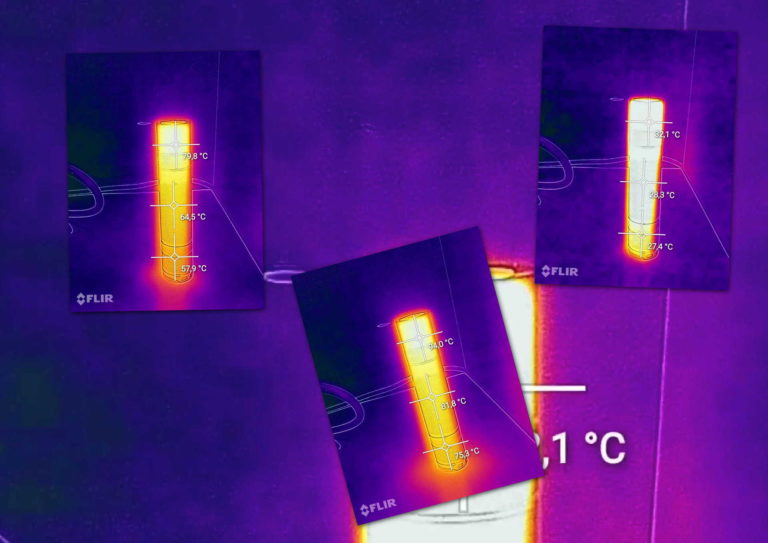 Nagrzewanie się latarki Convoy s2+ XM-L2 U2-1A, sterownik 2.8A