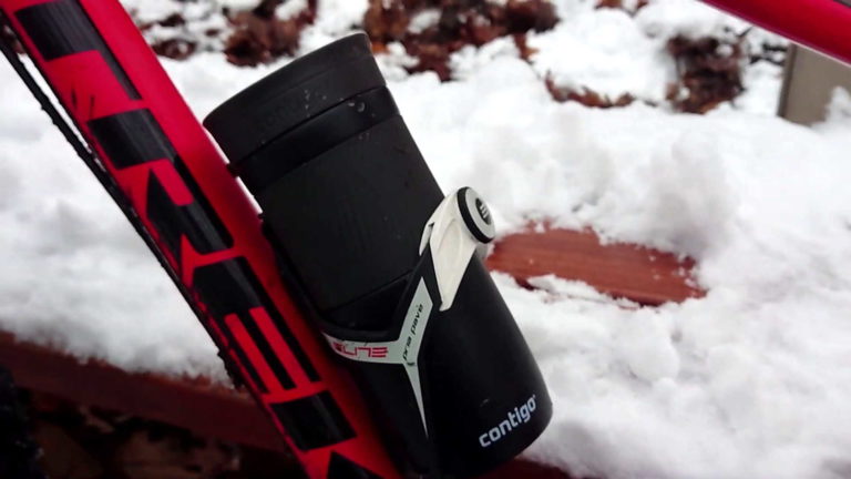 Test kubka termicznego Contigo Byron 470ml – kubek jako bidon rowerowy 🎥