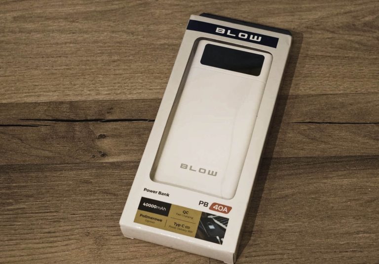 Powerbank BLOW 40000mAh – dużo, ciężko i słabo