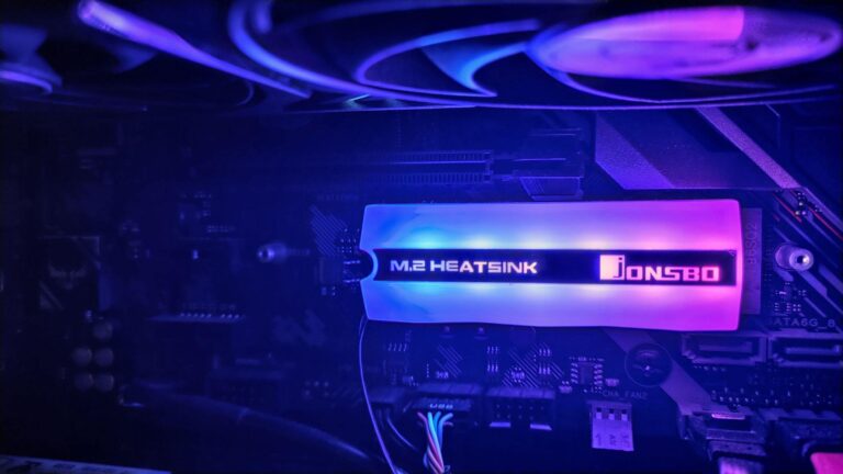 Test chłodzenia dla dysków NVMe #6 Radiator JONSBO WD SN850