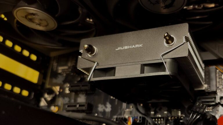 Jaki radiator do dysku NVMe / M.2? #5 – JiuShark M.2 THREE
