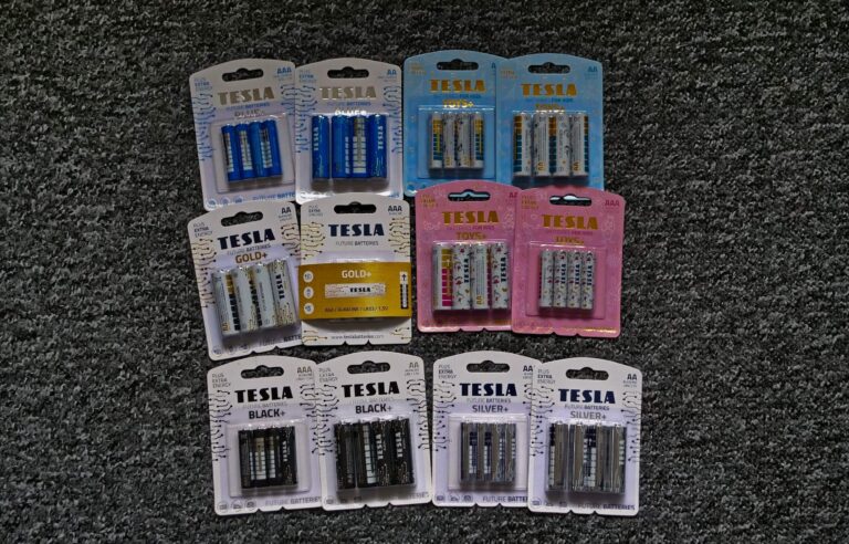 Mega test baterii AA/AAA #2 – marka TESLA