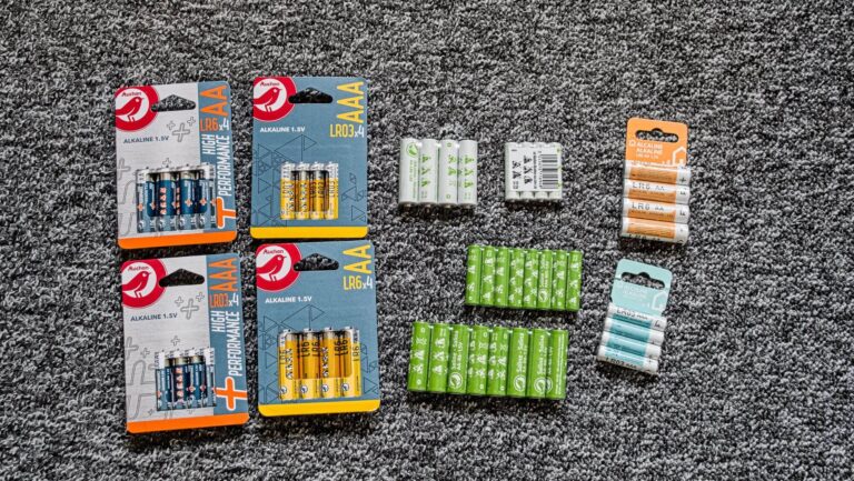 Mega test baterii AA/AAA #6 – AUCHAN – wszystkie marki własne