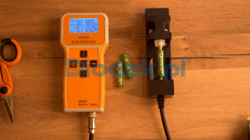 Napięcie i impedancja bateria AUCHAN SALINA zielona AAA (10)