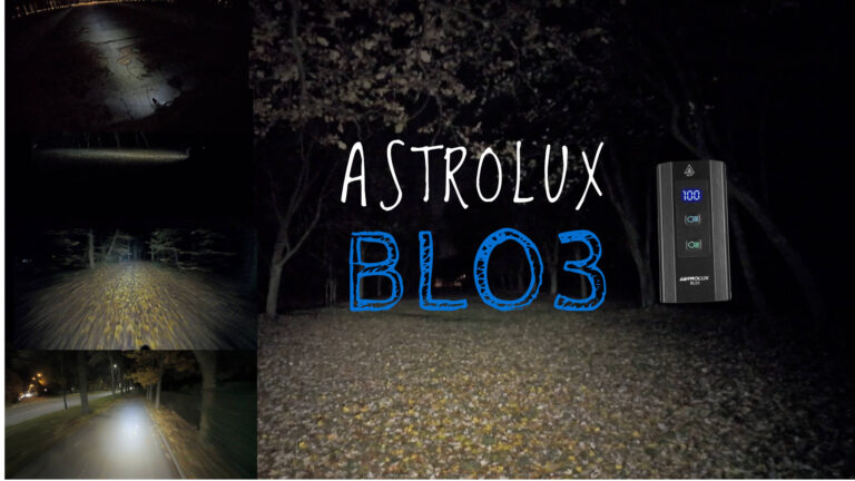 Recenzja lampki rowerowej Astrolux BL03
